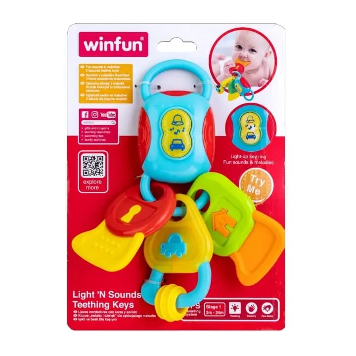 WINFUN – Light ‘N Sounds Teething Keys