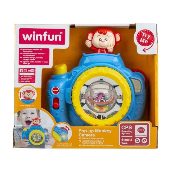 WINFUN – Pop-Up Monkey Camera