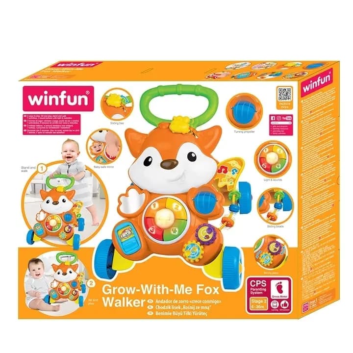 WINFUN – Grow-With-Me Fox Walker