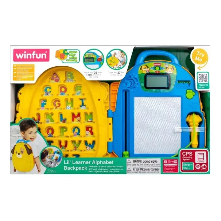 WINFUN – Lil’ Learner Alphabet Backpack