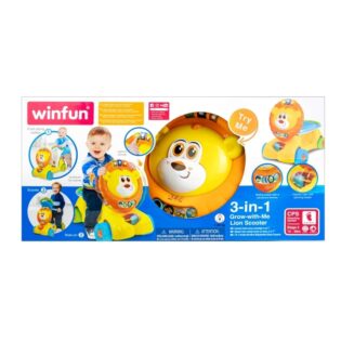 WINFUN - 3-in-1 Grow-with-Me Lion Scooter