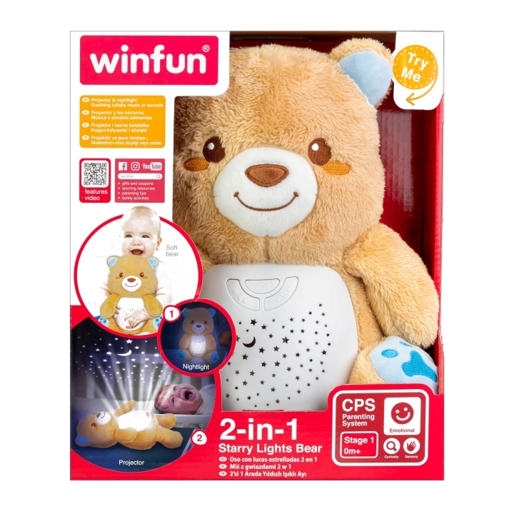 WINFUN - 2-in-1 Starry Lights Bear