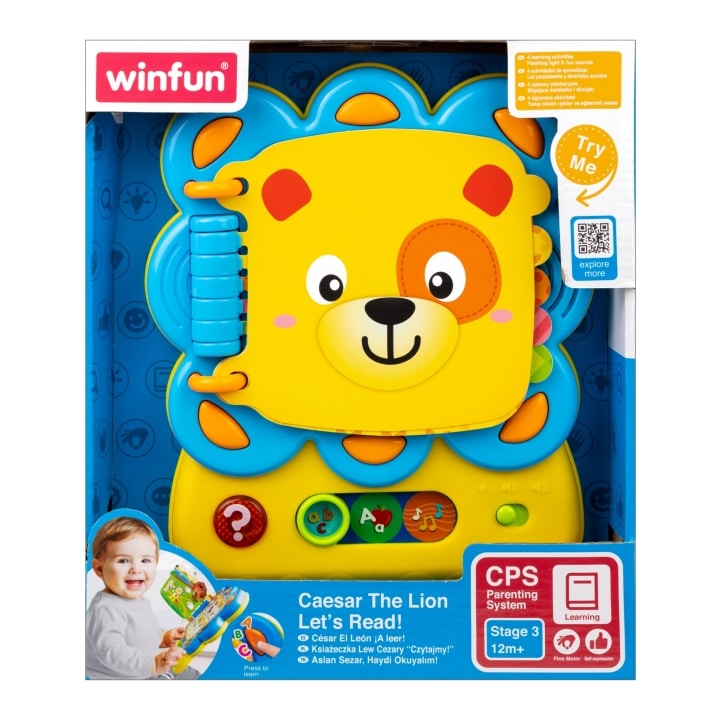 WINFUN - Caesar The Lion Let’s Read!