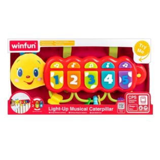 WINFUN - Light-Up Musical Caterpillar